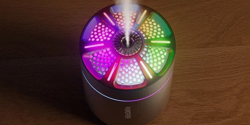 Emberna Mist Glow — LED petal glow, top view