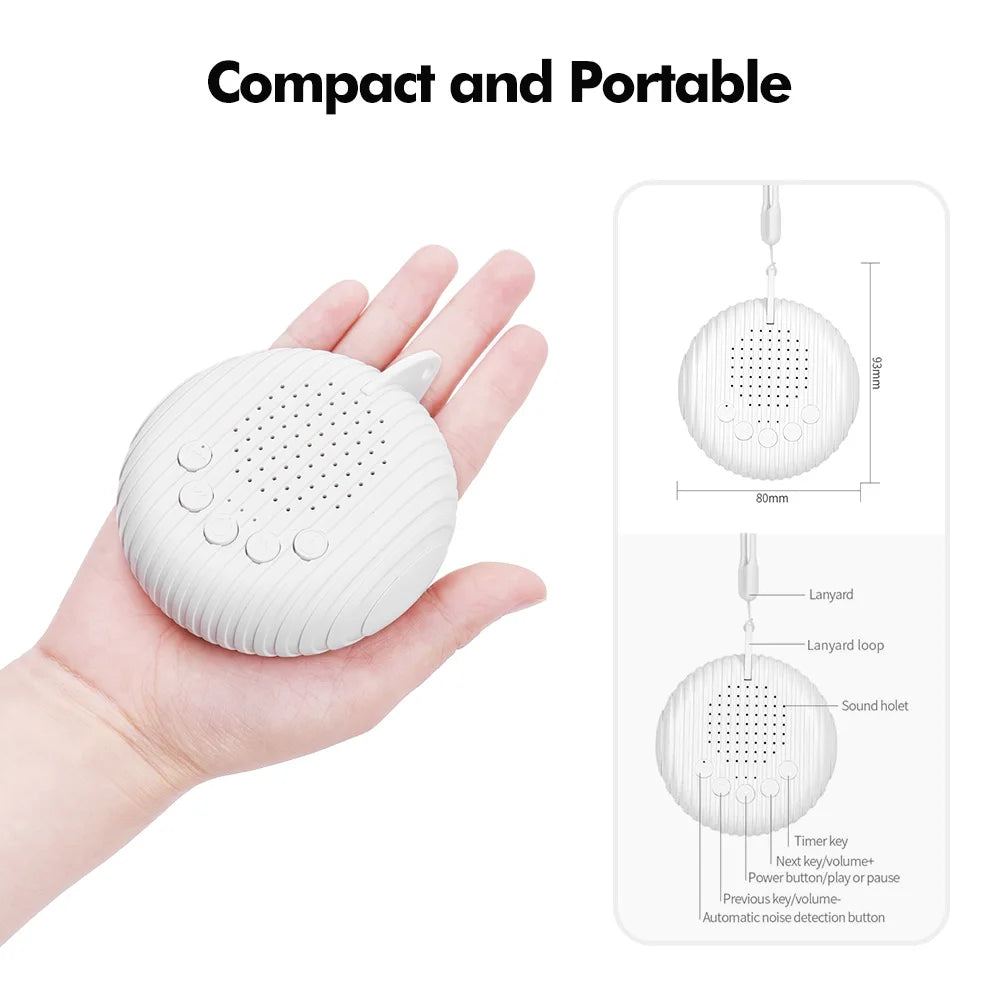 Emberna Sound Sleep Machine — lifestyle on nightstand