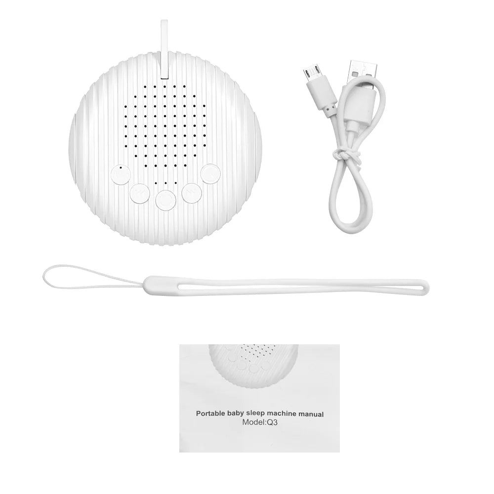 Emberna Sound Sleep Machine — USB charging port and specs