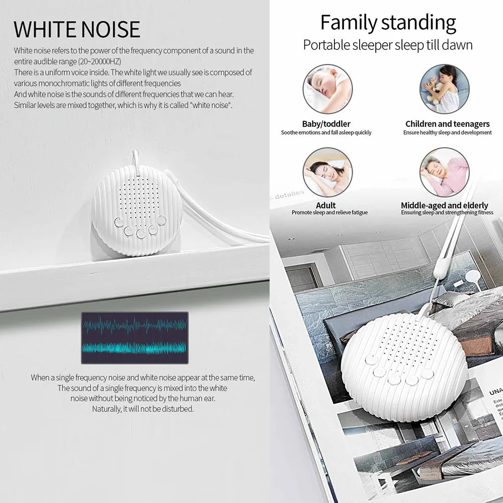 Emberna Sound Sleep Machine — controls and buttons detail