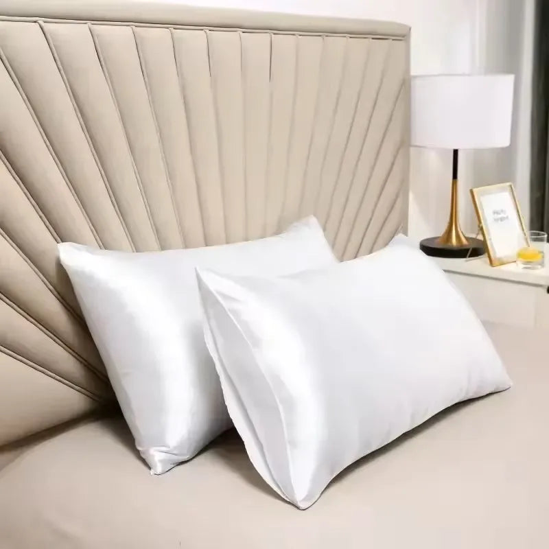 Emberna Mulberry Satin Pillowcase — view 3