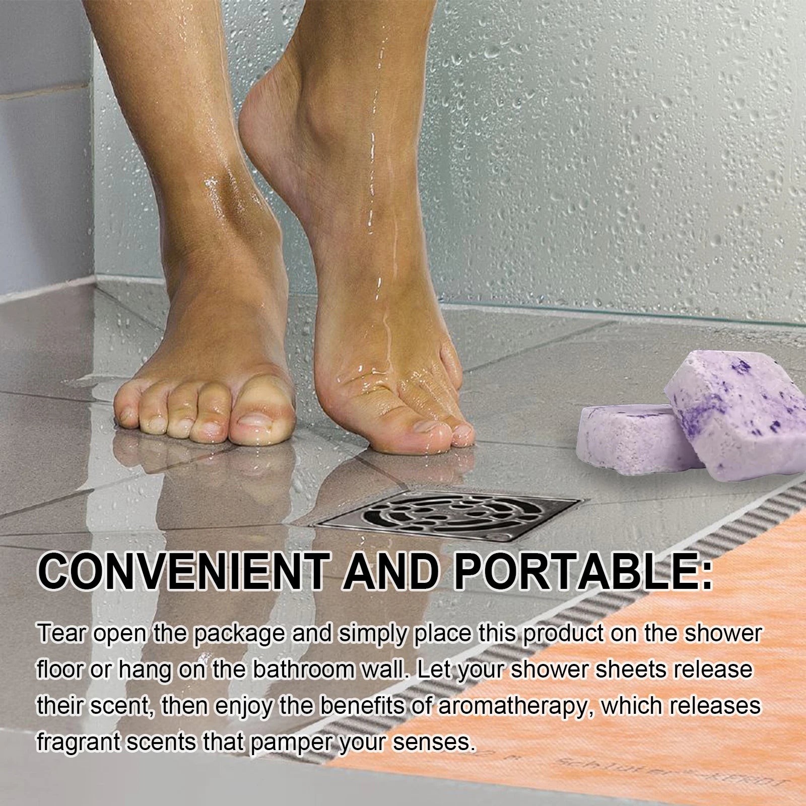 Emberna Shower Steamers — Aromatherapy Sleep Set — view 5