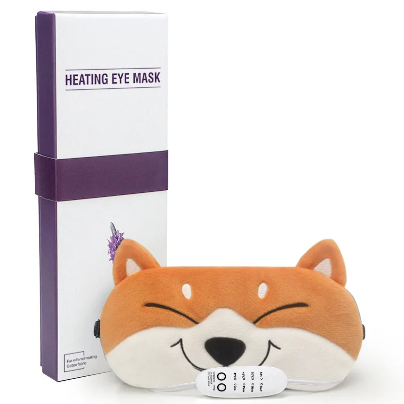 Emberna Steam Eye Mask heat settings