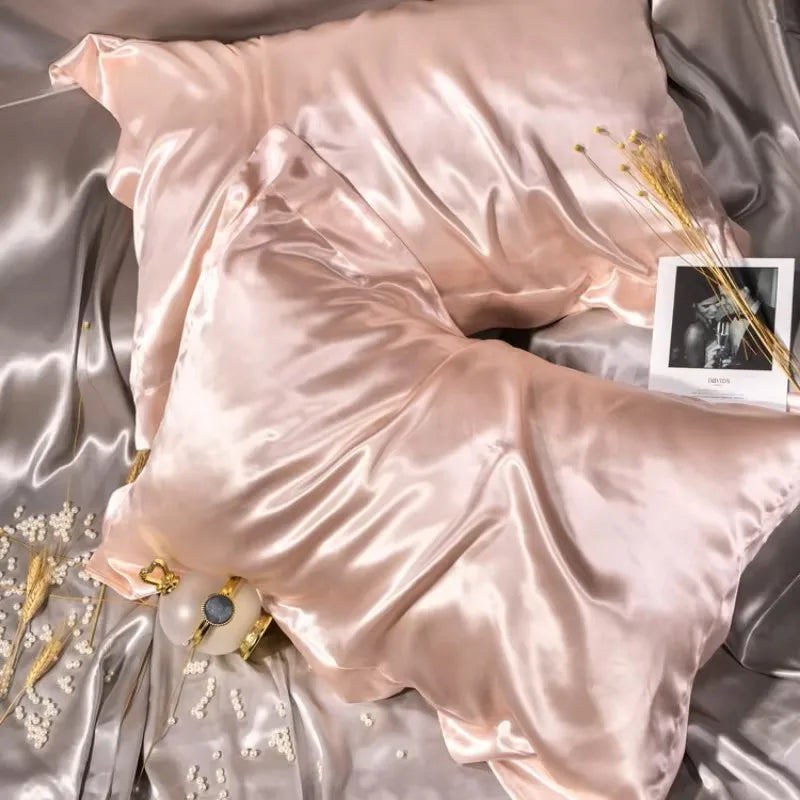 Emberna Mulberry Satin Pillowcase